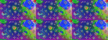 Şatafatlı bahar bahçesi dokusu. Flower eskiz arka planı. Çiçek deseni. Raster illüstrasyonu.