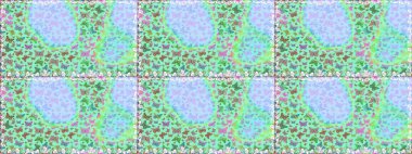 Soyut renkli güzel kelebek. Kusursuz bir geçmişi var. Raster illüstrasyonu. Mavi renkler üzerine resim.