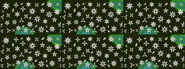 Güzel kumaş deseni. Bahar çiçekleriyle güzel bir çiçek deseni çizmişsin. Raster illüstrasyonu.