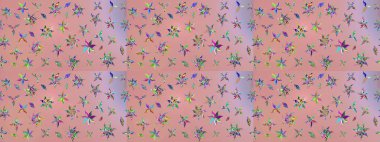 Soyut etnik raster çizim kalıbı. Kabile sanatı boho baskısı, klasik çiçek arkaplanı. Arkaplan dokusu, duvar kağıdı, doğal renklerde çiçek teması.