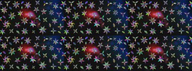 Şirin karalamalı çiçek desenli çizim. El yapımı çiçek ve bitki koleksiyonu. Raster illüstrasyonu. Eskiz tarzı gri renkte. Raster illüstrasyonu.