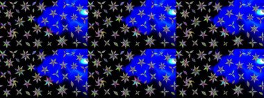 Suluboya çiçekli çiçek deseni. Siyah renkte güzel bir tekstil. Raster illüstrasyonu.