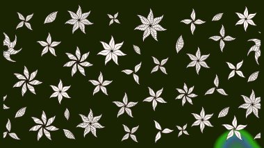 Moda baskıları için zarif bir şablon. Halk tarzı. Parlak renkli çiçekleri ve gri renkli yaprakları olan harika bir çiçek deseni. Modern çiçek arkaplanı.