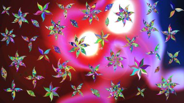 Beautiful watercolor Bouquet of summer flowers sketch pattern. Nice fabric pattern.