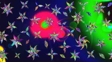 Gri üzerine çiçekler. Raster hisseleri. Eskiz arkaplan modeli. Suluboya, elle çizilmiş.