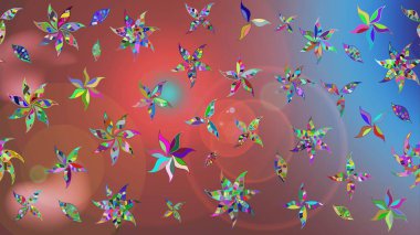 Çiçekli el çizimi çizimi deseni. Modern, pembe raster arka plan duvar kağıdı çizimi, klasik çizgili, desenli desenli çiçekler, çiçekli süsler..