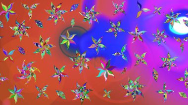 Eskiz Vintage Çiçek Deseni. Raster Kalça dokusu deseni.