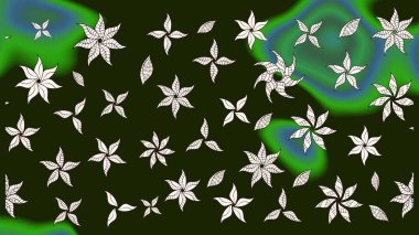 Kızılderili desenli desenli desenli şal deseni. Tekstil, tebrik kartı, boyama kitabı, telefon kılıfı baskısı için kullanılabilir. Raster Henna dövme stili. Etnik Mandala süsü.