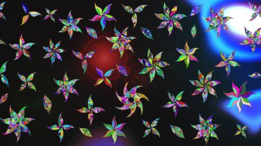 Simple cute pattern in small-scale flowers. Raster illustration. Floral sketch background for textile or book covers, manufacturing, wallpapers, print, gift wrap and scrapbooking.