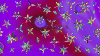 Güzel kumaş deseni. Güzel suluboya yaz çiçekleri deseni..