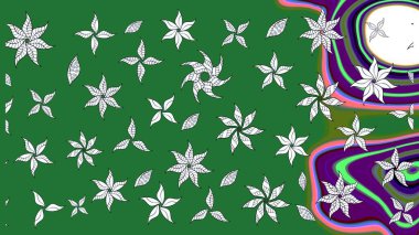 Paisley el çizimi elementler. Fantezi çiçekli eskiz deseni, doğal duvar kağıdı, çiçek desenli kıvrım çizimi. Ev dekoru.