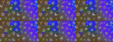 Menekşe renginde zarif çiçek buketi suluboya. Renkli Bahar Teması eskiz kalıbı. Düz Çiçek Elementleri Tasarımı. Raster illüstrasyonu.