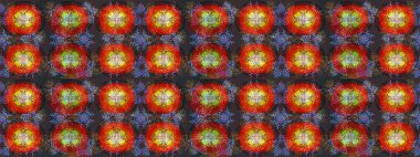 Kırmızı, gri ve kahverengi siluet kar tanesi işareti. Kar Tanesi Mozaik ikonu. Grafiksel element dekorasyonu. Düz dizayn. Raster illüstrasyonu. Sembol kışı, donmuş, Noel, yeni yıl tatili.