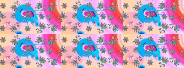 Tarafsız ve mavi renkli kar tanelerinin olduğu bir Noel kartı. Kış kartı Mutlu Noeller, Yeni Yıl ve Mutlu Tatil Raster çizimleri. Kar taneleri arkaplanı.