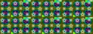 Yeşil, mavi ve nötr renklerde şirin soyut kar tanesi raster tasarımı. Yeni yıl kar tanesi. Düz kar karalama ikonları, kar taneleri silueti Noel afişi için, kartlar.