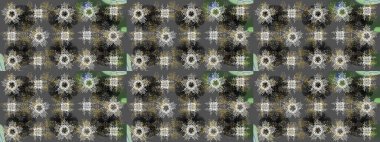 Kar Tanesi Simgesi. Kar Tanesi Raster illüstrasyonu. Gri, nötr ve yeşil renklerde izole edilmiş. Kış kar taneleri.