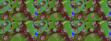 Karla süslenmiş Noel kar taneleri. Noel şenliği geçmişi. Raster illüstrasyonu.