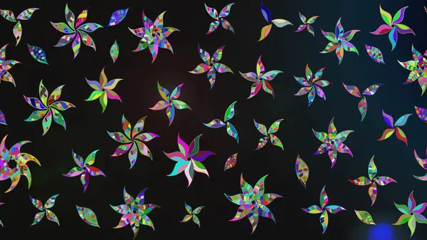 Çiçekli karalama şeklinde Raster çiçek deseni. Nazik, narin çiçek arkaplanı. Gri renkli çiçekler.