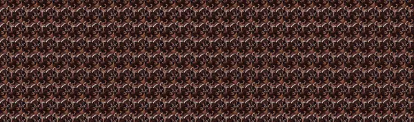 Şirin desenler çiziyor. Güzel geçmiş. Kusursuz güzel kumaş deseni. Bej, kahverengi ve siyah renkli. Raster - stok.