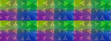 Güzel bir kış süsü. Renkli kar taneleri Raster çizimi. Altın kar tanesinden izole edilmiş..