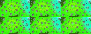 Renkli Bahar Teması eskiz kalıbı. Güzel kumaş deseni. Raster illüstrasyonundaki çiçek desenli çizim. Düz Çiçek Elementleri Tasarımı.