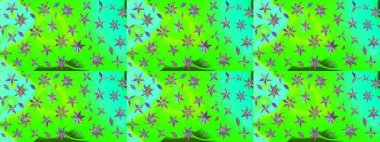 Vadinin yeşil renkli çiçekleri. Suluboya, elle çizilmiş. Raster - stok. Taslak arkaplan deseni.