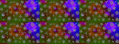 Raster güzel bir çiçek deseni çizmiş. Tatil havası. Bahar mevsimi. Nazik romantik baskı.