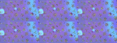 Raster Moda kumaş deseni. Şirin çiçekler. Çizgi çizimi deseni.