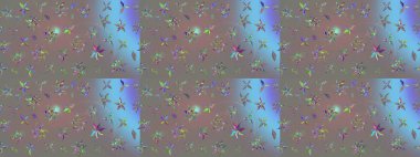 Eskiz tarzı gri renkte. El yapımı çiçek ve bitki koleksiyonu. Raster illüstrasyonu. Şirin karalamalı çiçek desenli çizim. Raster illüstrasyonu.