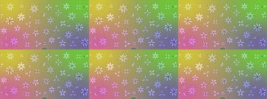 Tarafsız renklerde çiçekler. Çiçek desenli eskiz. Tişört baskısı için çiçek boyama rasteriName.