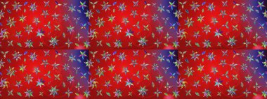 Renkli kırmızı çizim kalıbı. Kırmızı renkte çiçekler. Elle çizilmiş sonbahar çiçeği deseni. Doodle tarzı. Tekstil ve kapak tasarımı için mükemmel.