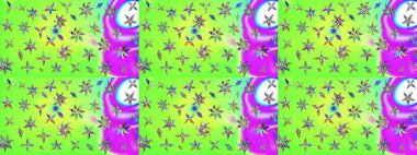 El çizimi Raster çizimi. Çizim çiçek deseni duvar kağıdı, web sitesi arka planı, ambalaj kağıdı, davetiye, broşür, afiş veya web sitesi için kullanılabilir. Karalama elementleri.