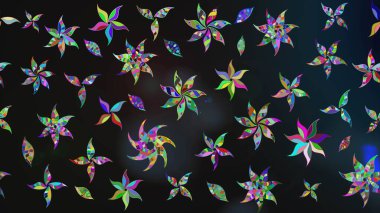 Eskiz Vintage Çiçek Deseni. Raster Kalça dokusu deseni.