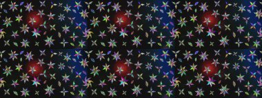 Poster ya da kapak için arka plan. Yapraklı çizim şekli. Tekstil için figür. Davetiye ve kartpostal tasarımı için dekoratif çiçek unsurları. Sevimli zarif çiçekler Raster illüstrasyonu.