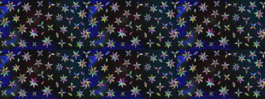 Millefleur 'lar. Küçük gri çiçekli oldukça eski bir besin torbası deseni. Tekstil, kumaş, kapaklar, duvar kağıtları, baskı, paket, koleksiyon defteri, örgü, dekupaj için çiçek arkaplanı..