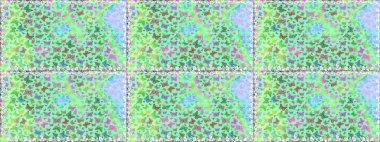 Kusursuz. Rastgele mavi kelebekler şirin desenler. Mavi arka planda kelebek. Davetiye, kart ve parmak izi için basit kadınsı bir model. Raster illüstrasyonu.