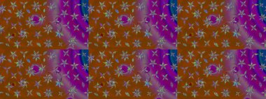 Çizim raster deseni. Çiçek arkaplan. Güzel kumaş deseni.