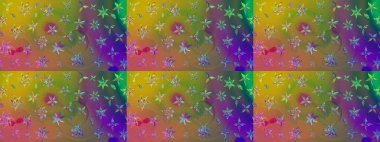 Küçük çiçekteki sevimli çiçek deseni. Raster illüstrasyonu. Modaya uygun kumaş deseni. Tony 'nin kumaş desenini çiz.