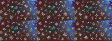 Tekstil, duvar kâğıdı, kapaklar, yüzey, baskı, hediye paketi, hatıra defteri, dekupaj. Küçük yabani çiçeklerdeki halk modelini çiz. Özgürlük stili Millefleur 'lar. Taşralı şıklığı.