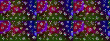 Raster - stok. Yeşil çiçekli eskiz deseni, suluboya çiçek deseni, sevimli çiçek, duvar kağıdı, kart veya kumaş için fayanslı.