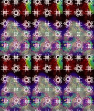 Kar taneleri izole edildi. Kar tanesi süsü Raster illüstrasyonu. Güzel süs eşyası. Tarafsız, siyah ve gri renkte kar tanesi süsü.