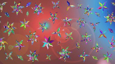 Güzel suluboya çiçekler, ilham verici çiçek desenli eskiz arkaplanı. Raster..