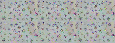 Modern gelişim, gri raster arka plan duvar kağıdı çizimi, klasik çizgi, desenli desenli çiçekler, çiçekli süsler. Çiçekli el çizimi çizimi deseni.