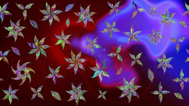 Küçük kahverengi çiçeklerdeki oldukça eski bir besin torbası deseni. Tekstil, kumaş, kapaklar, duvar kağıtları, baskı, paket, koleksiyon defteri, örgü, dekupaj için çiçek arkaplanı..