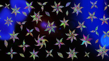 Güzel suluboya çiçekler, parlak boya çiçek desenli eskiz geçmişi. Raster..