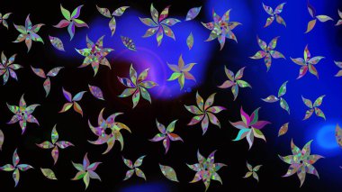 Raster illüstrasyonu. Anti-stres için soyut örnek sayfası. Siyah renklerde.