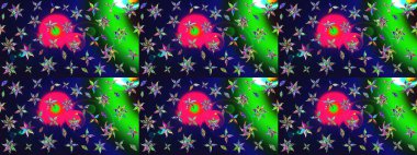 Küçük çiçekli basit bir çiçek çizimi. Raster illüstrasyonu. Gri renkli şirin çiçekler. Moda baskısı, albüm, ambalaj kağıdı, duvar kağıdı için zarif dekoratif süslemeler..