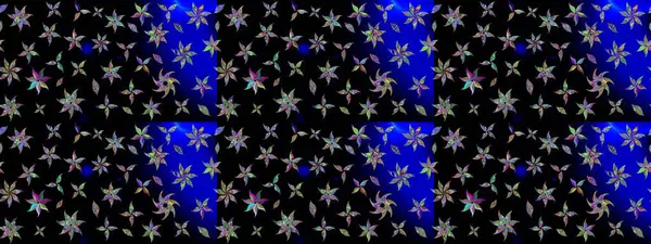 Raster Moda kumaş deseni. Şirin çiçekler. Çizgi çizimi deseni.