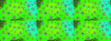 Güzel suluboya yaz çiçekleri deseni..