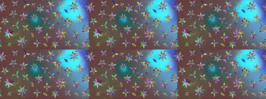 Renkli Yaz Temalı eskiz kalıbı. Güzel kumaş deseni. Güzel eskiz şekli. Yazdır. Düz Çiçek Elementleri Tasarımı. Raster çiçekli arka plan.